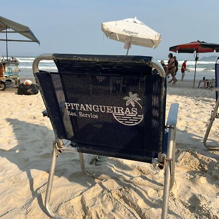 Pitangueiras Com Cadeira E Guarda-Sol Exclusivo, Limpeza Diaria, Piscina Climatizada E Wi-Fi Appartement Guarujá Buitenkant foto